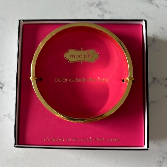 Mud Pie Hidden Message woman’s Bangle. - Picture 11 of 14